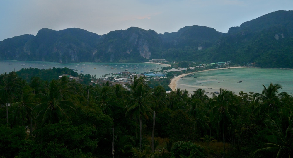 View Point de Koh Phi Phi en Thailande