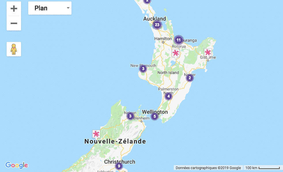 Carte du Wifi Spark en Nouvelle-Zélande
