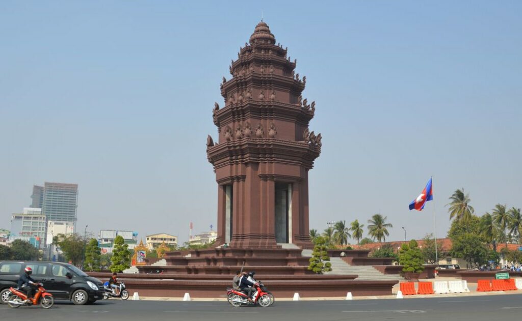 Porte de l'indépendance de Phnom Penh