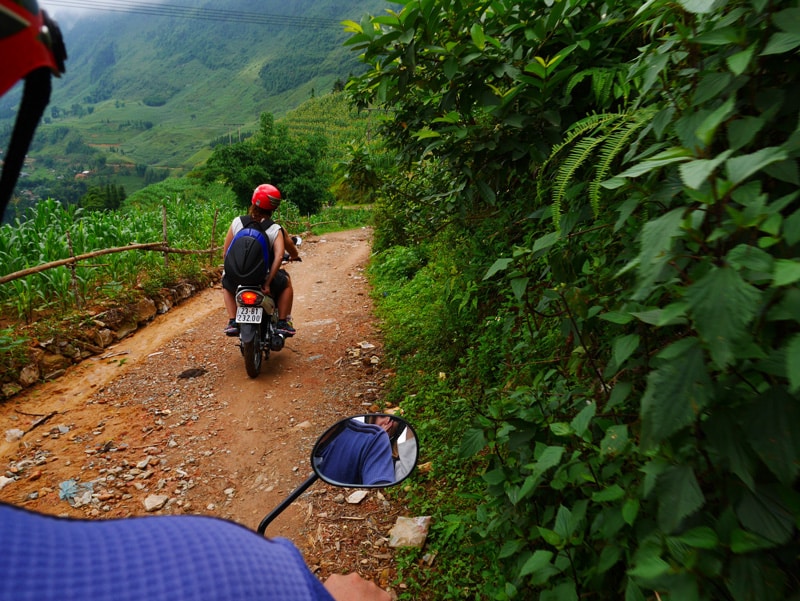 Se déplacer en moto dans le nord Vietnam