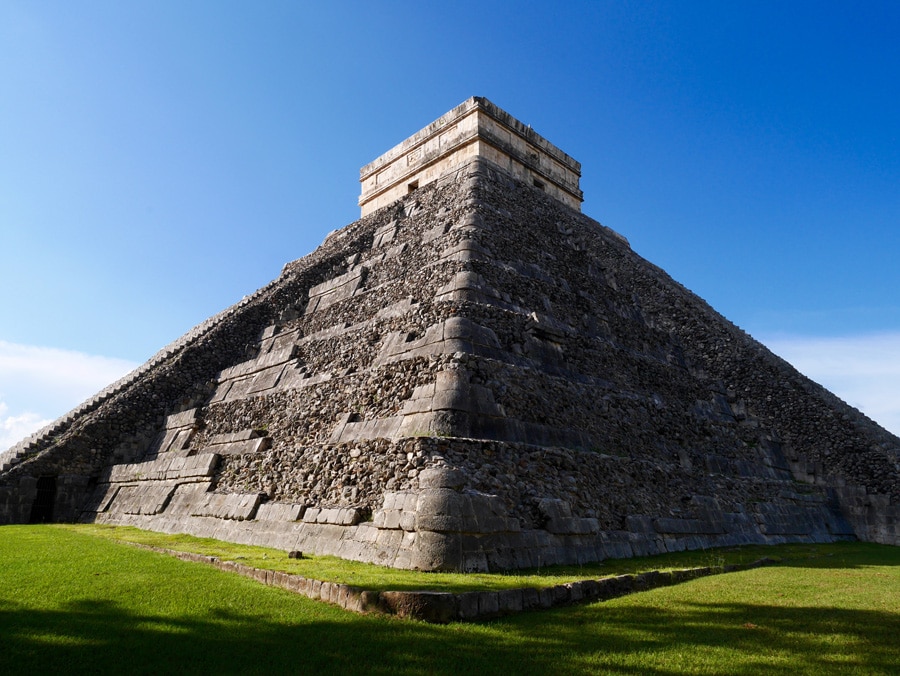 La pyramide de Chichen Itza au Mexique