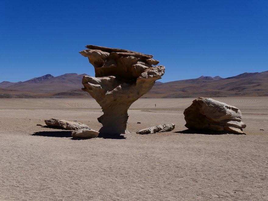 Arbol de Piedra dans le désert de Siloli