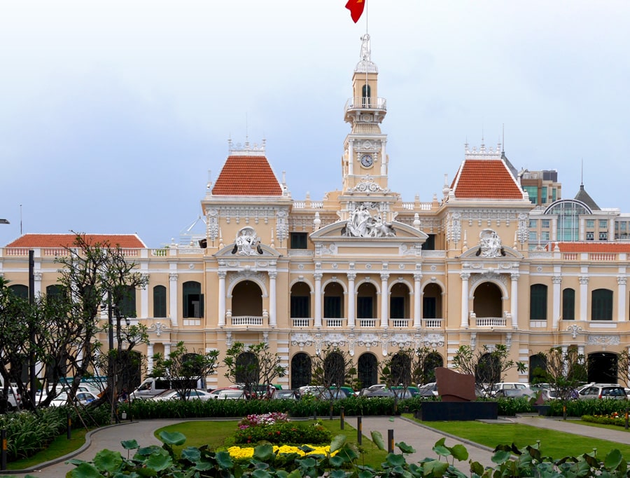 L'ancien hôtel de ville de Saigon