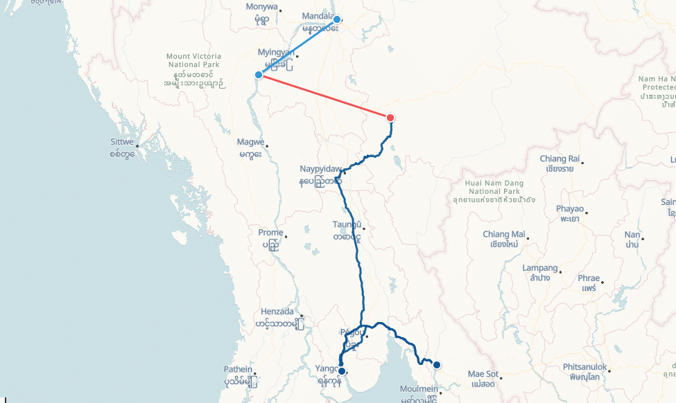 Itinéraire voyage Myanmar