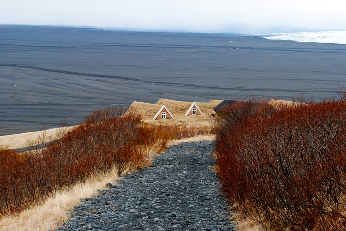 Maisons traditionnelles Islandaises
