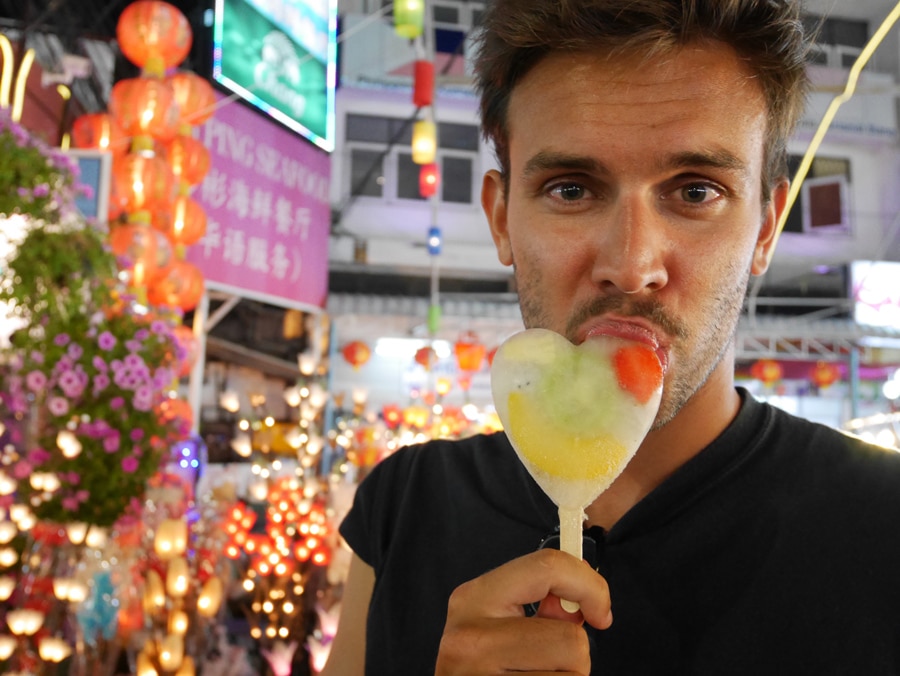 Manger une glace à Chiang Mai