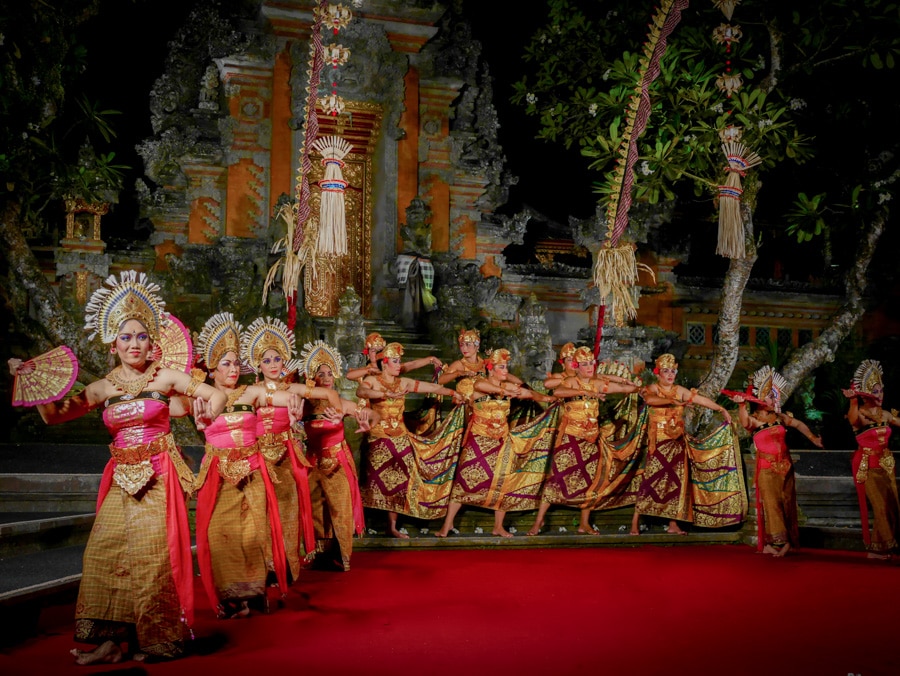 Spectacle de danse Balinaise à Ubud