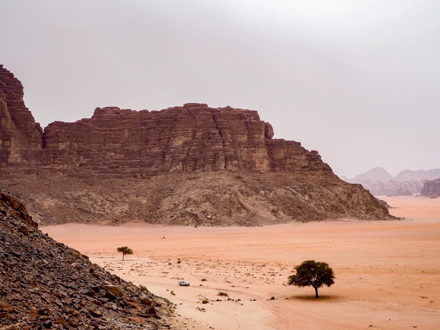 paysage du Wadi Rum